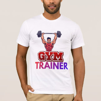 camiseta para homens e mulheres que são treinadore