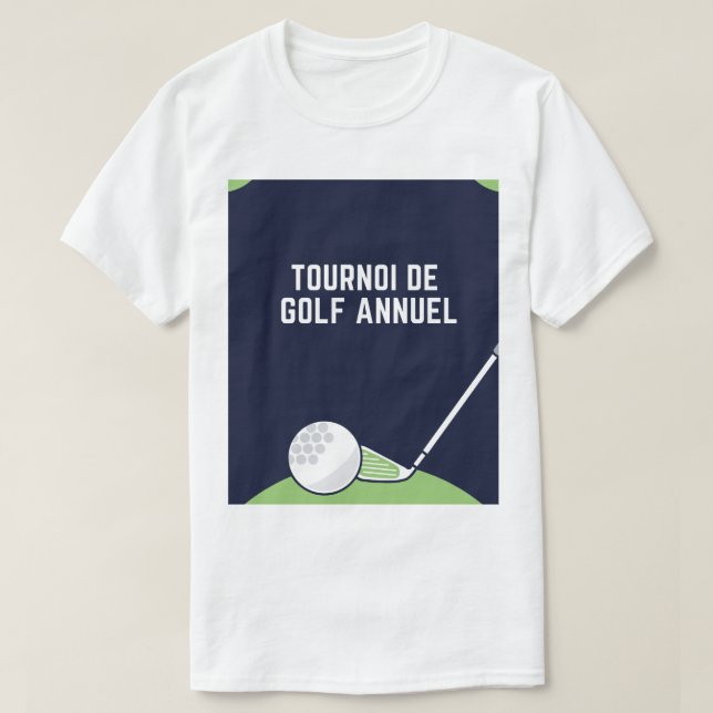 Camiseta para homens golfe esporte  (Frente do Design)