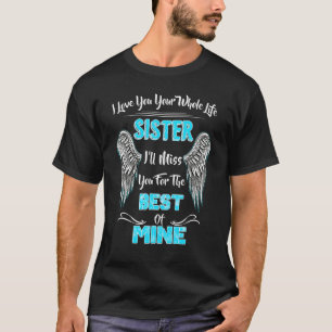 Camiseta Para Homens Mulheres Amo & Sinto Falta Da Minha Ir
