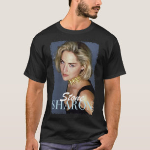 Camiseta Para Homens, Mulheres Sharon Ex-Famoso Modelo De P