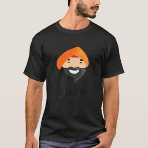 Camiseta Para Irmão Punjabi Bro Sikh Indiano Veerji Rakhi