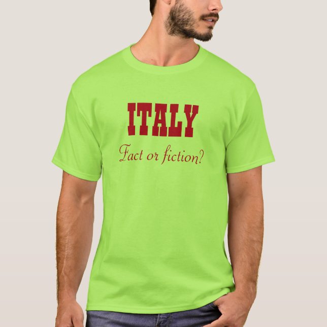 camiseta para italy Truthers (Frente)
