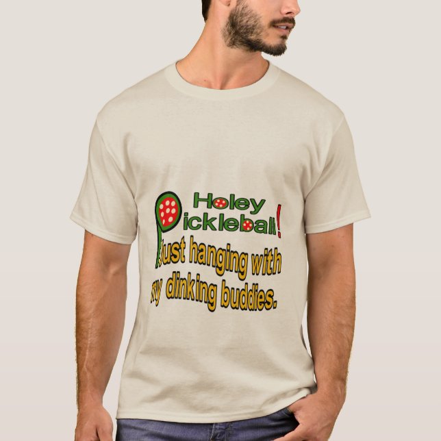 Camiseta para jogadores de picleball (Frente)