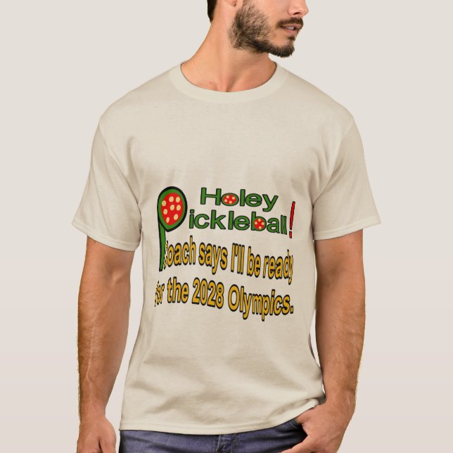 Camiseta para jogadores de picleball (Frente)