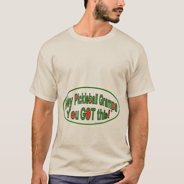 Camiseta para jogadores de picleball (Frente)