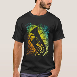 Camiseta Para Jogadores Euphonium Bandas Musiciosos de Graf