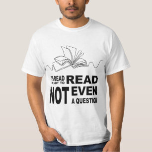 Camiseta Para ler ou não ler