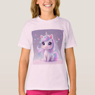 Camiseta para meninas fofas