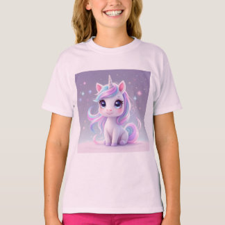 Camiseta para meninas fofas