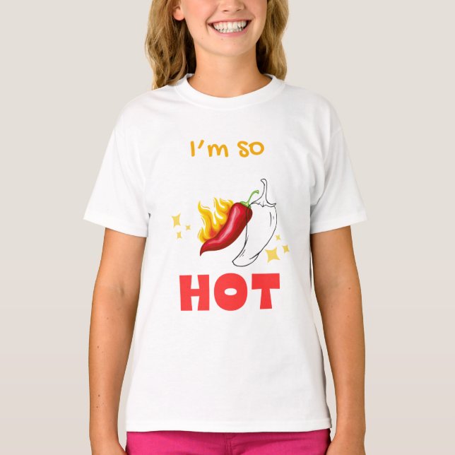camiseta para meninas usar e calor! (Frente)