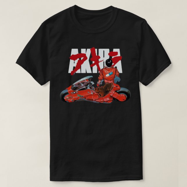 Camiseta Para Mens Mulheres Akira Anime Manga Kurosawa Incr (Frente do Design)
