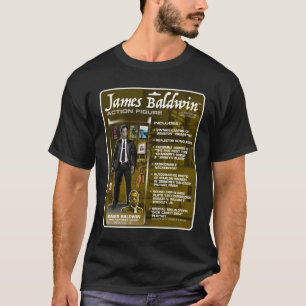Camiseta Para Mens Mulheres James Baldwin Oferece Presentes