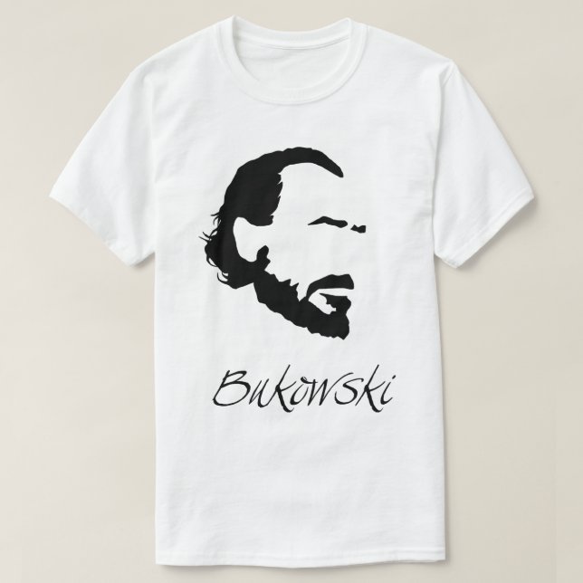 Camiseta Para Mens Womens Charles Bukowski Gift (Frente do Design)