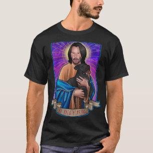 Camiseta Para Mens Womens Keanu Art Reeves Presentes Para V