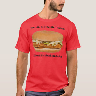 Camiseta Para mim, é o McChicken