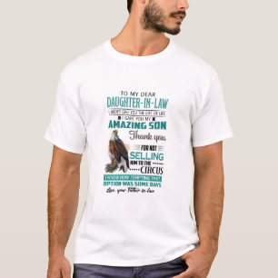 Camiseta Para minha querida filha na Lei Mug Presente do Pa