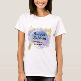 Camiseta para mujeres creativas