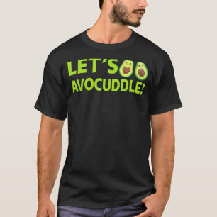 Camiseta Para Mulheres Meninas Guacamole Avocado Vamos Avoc