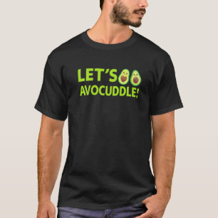 Camiseta Para Mulheres Meninas Guacamole Avocado Vamos Avoc