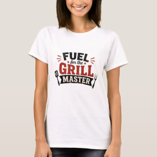 Camiseta Para Mulheres que Amam Grelhar - T-Shirt