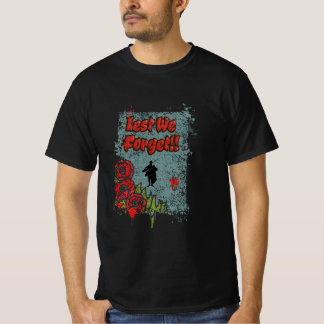 Camiseta Para Não Esquecermos O Dia da Memória Gravestone G