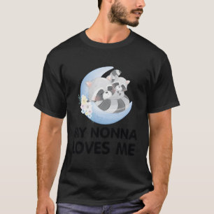 Camiseta Para Neto ou Neta Minha Nonna Me Ama