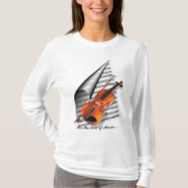 Camiseta Para o amor da música