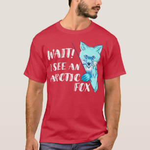 Camiseta Para O Ártico Esperar Eu Vejo A Antártica Animal D