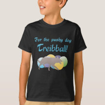 Para o cão Pushy - Treibball