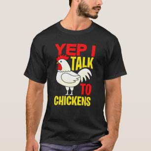 Camiseta Para o criador de frango do agricultor