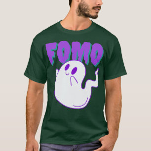 Camiseta Para o fantasma comercial, o medo de perder