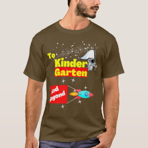 Camiseta Para O Infinito E Para Além Do Jardim De Infância
