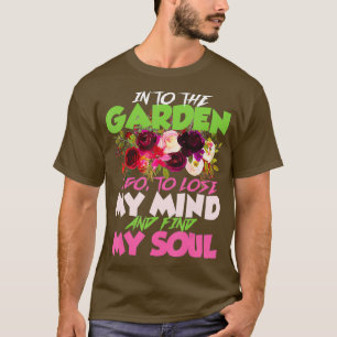 Camiseta Para o Jardim, vou dar presentes ao jardineiro