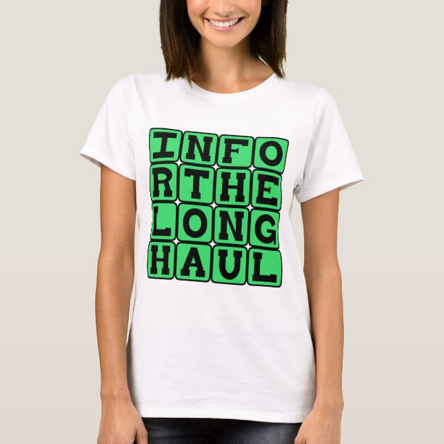 Camiseta Para o Longo Curso, Devotado (Frente)