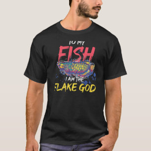Camiseta Para O Meu Peixe Eu Sou O Aquarista Do Tanque De P