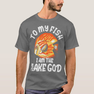 Camiseta Para o meu Peixe eu sou o Flasto Deus Aquarista Pr