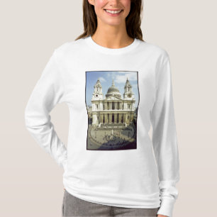 Camiseta Para o oeste parte dianteira da catedral de St