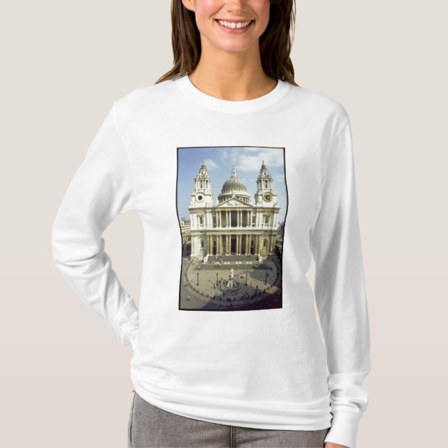 Camiseta Para o oeste parte dianteira da catedral de St (Frente)