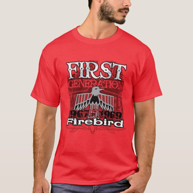 Camiseta para o primeiro ventilador do Firebird (Frente)