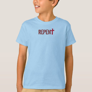 Camiseta Para o seu jovem (juventude): REPENT + Atos 3:19
