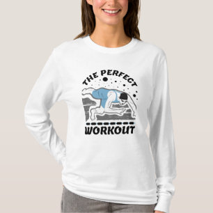Camiseta Para O Swimmer - A Natação De Workout Perfeita