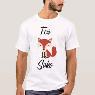 Camiseta Para o t-shirt da novidade da causa da raposa