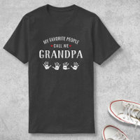 Para o vovô com 4 Netos personalizados
