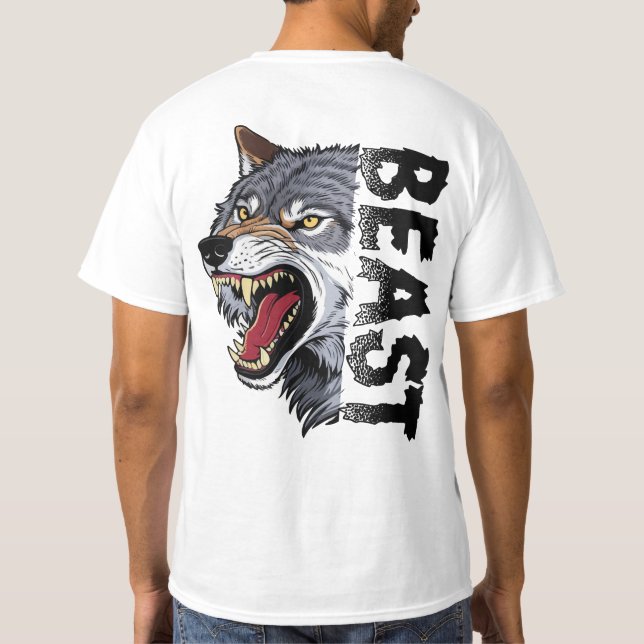 CAMISETA PARA OS AMANTES DE FERA (Verso)