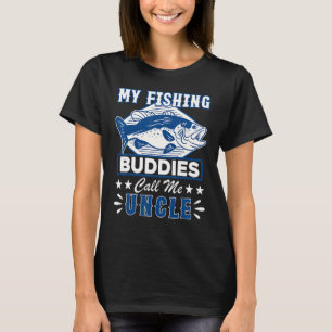 Camiseta Para os Pescadores Meus Companheiros de Pesca Me C