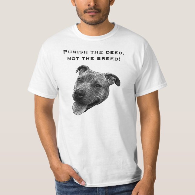 Camiseta Para os pitbulls! (Frente)