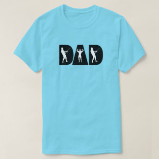 Camiseta Para Pais Poderosos Que Gostam De Pescar Luz