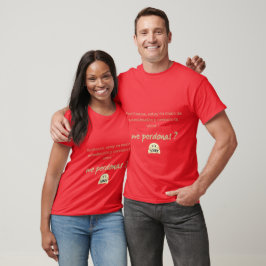 Camiseta para perder perdón