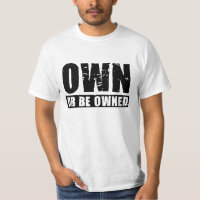 Para possuir ou ser t-shirt (preto-afligido)