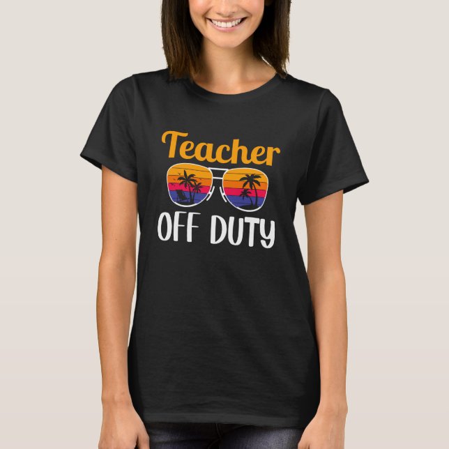Camiseta para Presente de Professor Verão (Frente)